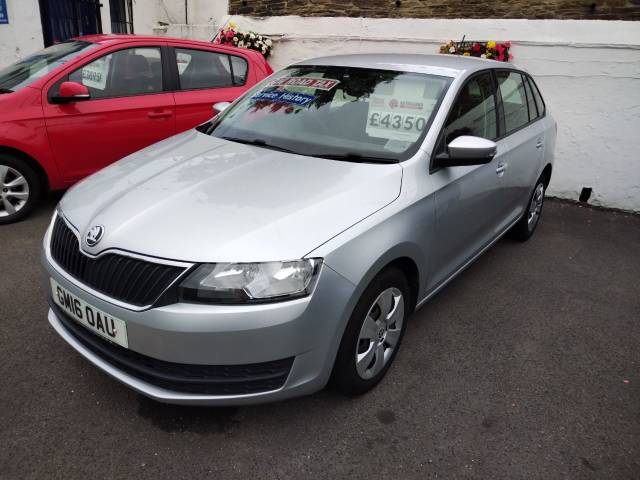 Skoda Rapid Spaceback 1.2 TSI 90 S 5dr Hatchback Petrol Silver