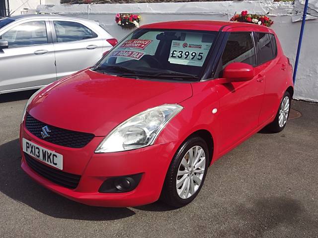 Suzuki Swift 1.2 SZ4 5dr Hatchback Petrol Red